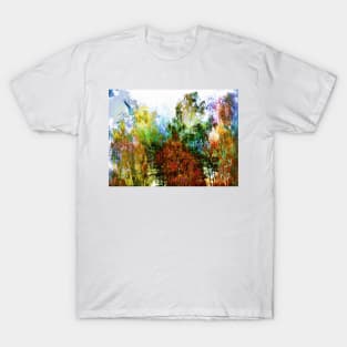 Colorful Birches T-Shirt